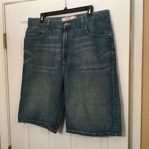 Levi's 569 Loose Fit Jean Shorts Mens Size 36 x 11
